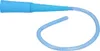 A blue cleaning hose attachment for a vacuum cleaner. Voir les images du produit
