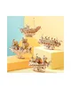 ROBOTIME Rolife 3D drevené puzzle Plachetnica 118 dielikov Náhľad obrázku produktu 6