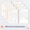 Family-Timer 2026/2027 / 17 Monate / A5 / Tiny Blossoms / Produktbild-Vorschau 6