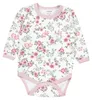 TupTam meisjes babyromper met lange mouwen, effen kleuren, Productafbeelding-voorbeeld 2