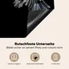 KitchenYeah© Herdabdeckplatte Vögel - Federn - Schwarz , Produktbild-Vorschau 5