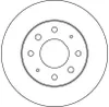2x TRW Bremsscheibe DF4032 für HYUNDAI SANTAMO für KIA Produktbild-Vorschau 2