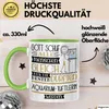 Aquarium-Tüftlerin Geschenk Becher Tasse Gott Schuf Alle Produktbild-Vorschau 3