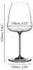 RIEDEL Winewings – Champagneglas, 742 ml, set van 2 - Productafbeelding-voorbeeld 2