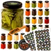 SuperButelki - 24x Słoiczki na przyprawy, 120 ml, pojemniki Podgląd zdjęcia produktu 1