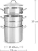 SPRINGLANE Edelstahl Kochtopf mit Glasdeckel 11 L, Produktbild-Vorschau 2