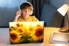 MuchoWow® Laptop Aufkleber Sticker Cover Sonnenblume - Gelb Produktbild-Vorschau 3