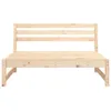 vidaXL Garten-Mittelsofas 2 Stk. 120x80 cm Massivholz Produktbild-Vorschau 4