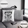 Trendation - Tattoos Frauen Deko-Kissen mit Füllung 40x40 Produktbild-Vorschau 2