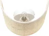 BELIANI Wandleuchte Naturfarben Rattan 22 cm Halbrund Boho Produktbild-Vorschau 5