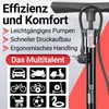 HEIMWERT Premium Fahrrad Luftpumpe für alle Ventile, Produktbild-Vorschau 6