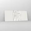 Bilder auf glas - Einteilig - Grafik Frau Licht - 120x50cm Produktbild-Vorschau 4