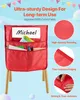 Chair Pockets for Classroom 24 Pack Seat Pocket with Name Produktbild-Vorschau 4