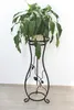 DanDiBo Colonna portafiori in metallo nero 90 cm KW405 Anteprima dell’immagine prodotto 2