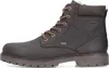 A side view of a brown leather boot. Produktbild-Vorschau