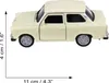 Spielzeugauto Trabant 601 beige Trabbi Trabi Souvenir DDR Produktbild-Vorschau 5