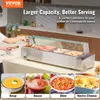 VEVOR Kommerzieller Speisenwärmer mit 4 x 8 Qt Behältern, Produktbild-Vorschau 2