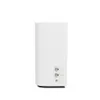 The back of a white Linksys Velop Pro 6E mesh WiFi system is shown against a white background. Produktbild-Vorschau