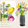Blumenstrauß Bausatz mit Vase - DIY Tulpen Set Geschenk für Produktbild-Vorschau 3