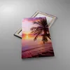 Bild auf Leinwand - Leinwandbild - Strand Meer Palme - Produktbild-Vorschau 2