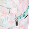 Close-up of a backpack strap with a keychain attached. Produktbild-Vorschau