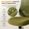 COLAMY Ergonomischer Bürostuhl – Mesh-Schreibtischstuhl mit Produktbild-Vorschau 3