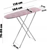 Table à repasser / planche à repasser - Pliable - 104 x 30 Voir les images du produit 3