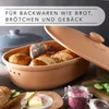 Römertopf Brottopf oval MAXI 6,5 Liter - Brotkasten Produktbild-Vorschau 6