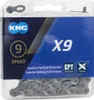 KMC X9 Fahrradkette 1/2"-11/128" 114 Glieder 9V EPT Produktbild-Vorschau 10