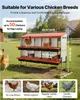 SucceBuy dvoupatrové hnízdo pro nosnice 1320x525x990 mm, 10 Náhled obrázku produktu 2