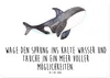 Mr. & Mrs. Panda Wandbild Orca DIN A4 - Weiß - Geschenk, Produktbild-Vorschau 1