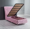 SWEET Polsterbett  120x200  - Farbe: Pink - Set:  Produktbild-Vorschau 9