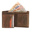 Greenburry Vintage Adler Geldbörse Leder 9,5 cm Produktbild-Vorschau 3