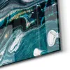 DEQORI Glasbild Echtglas 3x50x100 cm 'Flüssige Marmorkunst' Produktbild-Vorschau 5