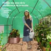Outsunny Serre de jardin 6 m² 3 x 2 m avec 1 porte + 2 Voir les images du produit 8
