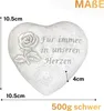 Grabherz Grabschmuck Grab Herz Spruch - Für immer in Produktbild-Vorschau 7