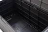 Interior view of an open black storage box. Podgląd zdjęcia produktu