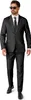 Mr. Black Solid Herrenanzug von Suitmeister schwarz - XXL Produktbild-Vorschau 1
