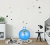 Relaxdays Palla rimbalzante per bambini e cani, con manico, Anteprima dell’immagine prodotto 2