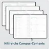 Häfft-Timer Campus Studentenkalender 2026/2027 / A5 / Black Produktbild-Vorschau 6