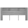 VidaXL 817283, Szary, Dąb, Drewno, 2200 mm, 104,5 cm, 185 Podgląd zdjęcia produktu 4