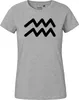 Huuraa Damen T-Shirt Wassermann Sternzeichen Zeichen M Produktbild-Vorschau 2