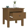 Tavolini 2 pz. Marrone miele 40x40x39 cm in legno di pino Anteprima dell’immagine prodotto 6