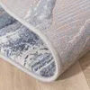 Volero - Teppich Abstrakt - Xavier Wave Blau Grau - 133x195 Produktbild-Vorschau 2