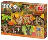 Jumbo - Puzzle Autumn Animals - 1000 dielov Produktbild-Vorschau 6