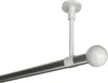 Interdeco Gardinenstange / Vorhangstange Edelstahl-Optik / Produktbild-Vorschau 1