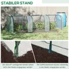 Slnečný fóliový skleník 295L x 100W x 80H cm Náhľad obrázku produktu 5