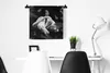 MuchoWow® Wandteppich Wandbehang Flamingo - Tiere - Natur - Produktbild-Vorschau 3