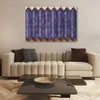 Leinwandbild Bunte 3D-Fenster 90x60 Feeby Blau bild für die Produktbild-Vorschau 3