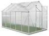 Westmann Aluminium Gewächshaus Flora 610 Silber 312x192x201 Produktbild-Vorschau 4